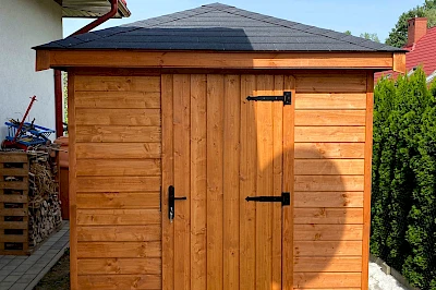 Domek narzędziowy ZEUS 2m x 4m