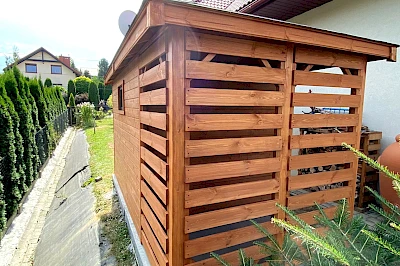 Domek narzędziowy ZEUS 2m x 4m