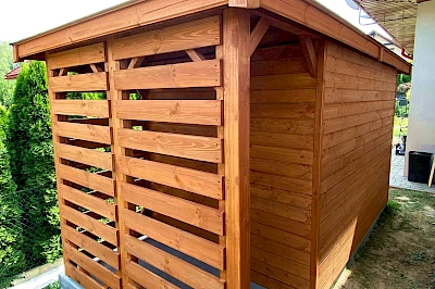 Domek narzędziowy ZEUS 2m x 4m