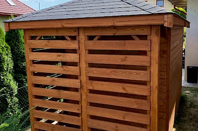 Domek narzędziowy ZEUS 2m x 4m