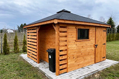 Domek narzędziowy ZEUS 3m x 3m