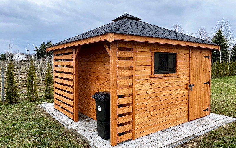 Domek narzędziowy ZEUS 3m x 3m