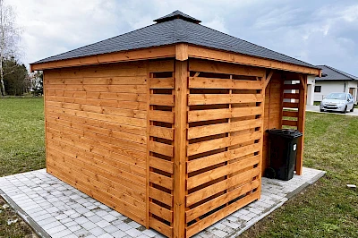 Domek narzędziowy ZEUS 3m x 3m