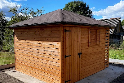 Domek narzędziowy ZEUS 3m x 3,5m