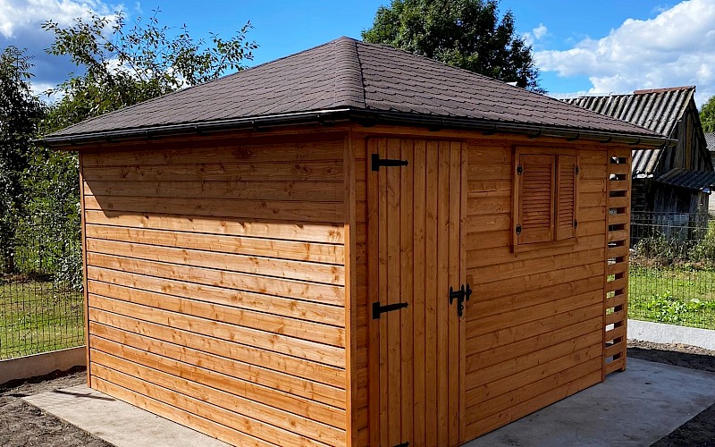 Domek narzędziowy ZEUS 3m x 3,5m