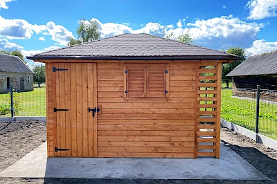 Domek narzędziowy ZEUS 3m x 3,5m