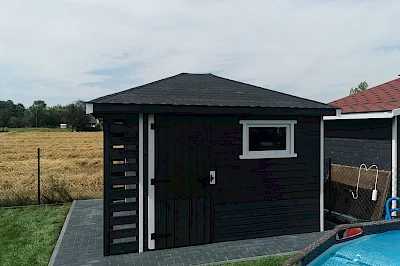 Domek narzędziowy ZEUS 3m x 3,5m