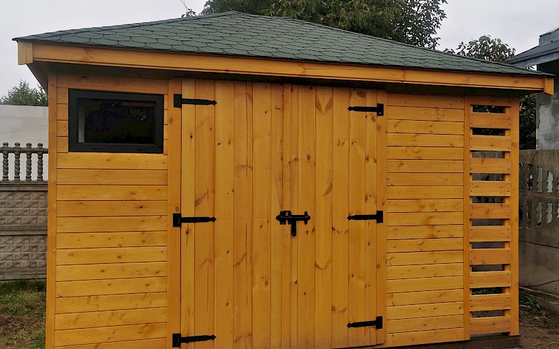 Domek narzędziowy ZEUS 3m x 3,5m