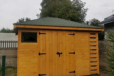 Domek narzędziowy ZEUS 3m x 3,5m