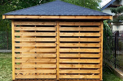 Domek narzędziowy ZEUS 3m x 4m