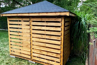 Domek narzędziowy ZEUS 3m x 4m