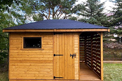 Domek narzędziowy ZEUS 3m x 4m