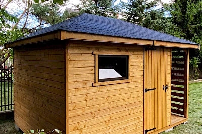 Domek narzędziowy ZEUS 3m x 4m