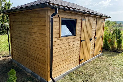 Domek narzędziowy ARES 2,5m x 4m