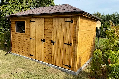 Domek narzędziowy ARES 2,5m x 4m