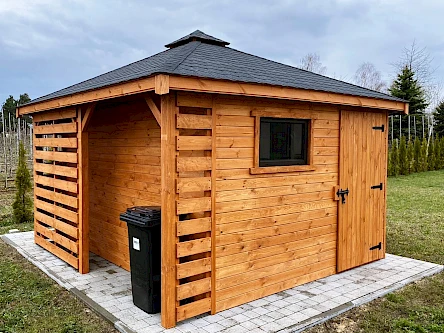 Domek narzędziowy ZEUS 3m x 3m