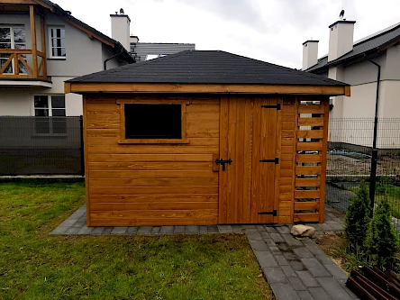 Domek narzędziowy ZEUS 3m x 3,5m