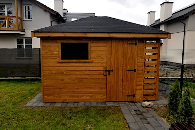 Domek narzędziowy ZEUS 3m x 3,5m