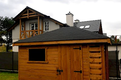 Domek narzędziowy ZEUS 3m x 3,5m