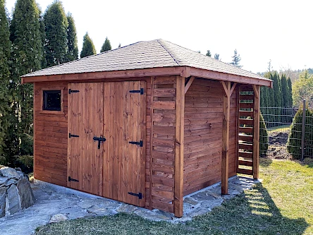 Domek narzędziowy ZEUS 3m x 3,5m