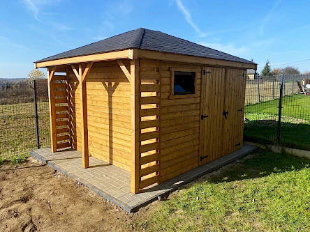 Domek narzędziowy ZEUS 3m x 3,5m