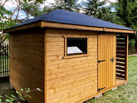 Domek narzędziowy ZEUS 3m x 4m