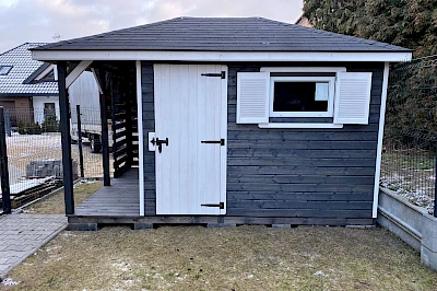 Domek narzędziowy ZEUS 3m x 4m