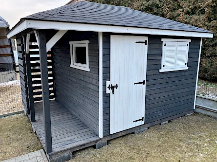 Domek narzędziowy ZEUS 3m x 4m