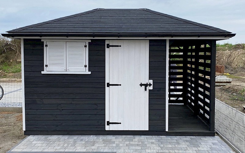 Domek narzędziowy ZEUS 3m x 4m