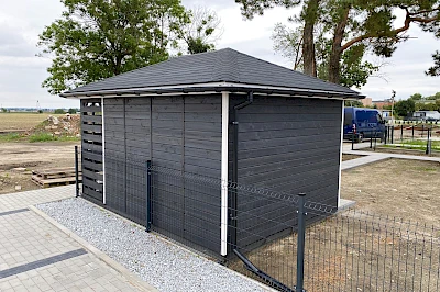 Domek narzędziowy ZEUS 3m x 4m
