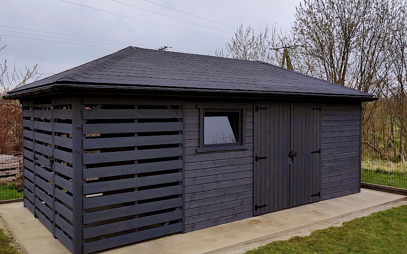 Domek narzędziowy ZEUS 3m x 6m