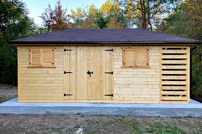 Domek narzędziowy ZEUS 3m x 6m