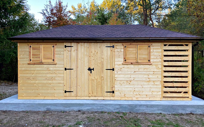 Domek narzędziowy ZEUS 3m x 6m