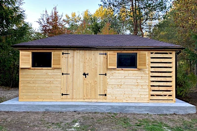 Domek narzędziowy ZEUS 3m x 6m