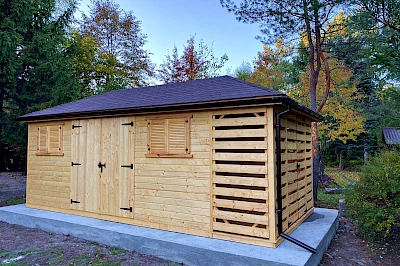 Domek narzędziowy ZEUS 3m x 6m