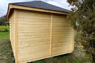 Altana z domkiem narzędziowym AFRODYTA 3m x 5m