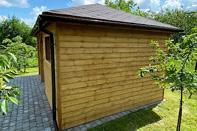 Altana z domkiem narzędziowym AFRODYTA 3m x 5m