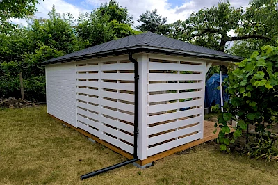 Altana z domkiem narzędziowym AFRODYTA 3m x 6m