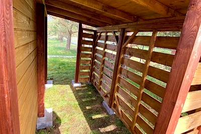 Altana z domkiem narzędziowym AFRODYTA 3m x 6m