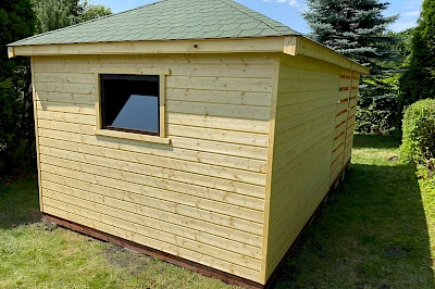 Altana z domkiem narzędziowym AFRODYTA 3m x 6m