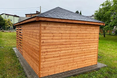 Altana z domkiem narzędziowym AFRODYTA 3m x 6m