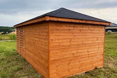 Altana z domkiem narzędziowym AFRODYTA 3m x 6m