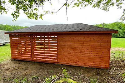 Altana z domkiem narzędziowym AFRODYTA 3m x 7m