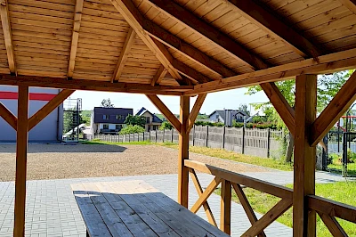 Altana z domkiem narzędziowym ARTEMIDA 5m x 7m