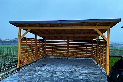 Wiata 5m x 6m