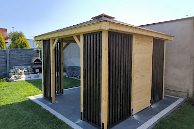 Altana ogrodowa IRIS 3m x 3m