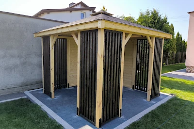 Altana ogrodowa IRIS 3m x 3m