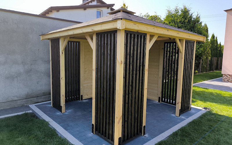 Altana ogrodowa IRIS 3m x 3m