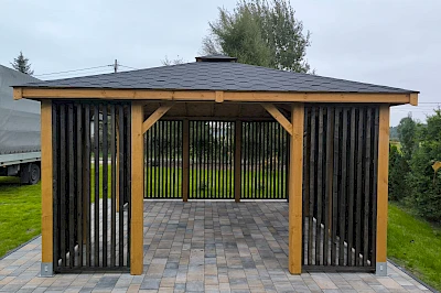 Altana ogrodowa IRIS 4m x 4m