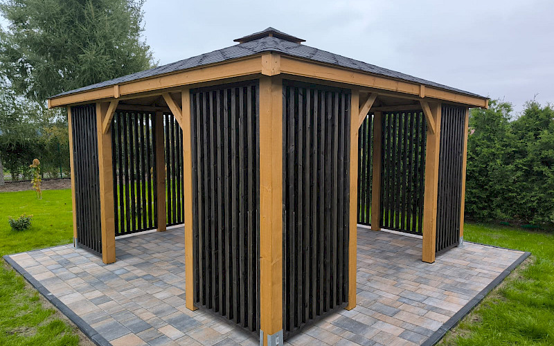 Altana ogrodowa IRIS 4m x 4m
